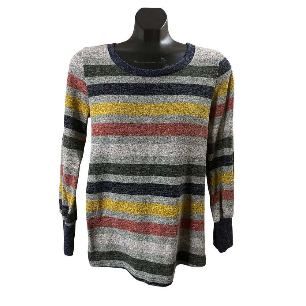 Vanilla Bay Striped Sweater – Size Small